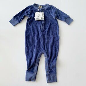 NWT Kate Quinn Organics Baby Velour Jumpsuit 3-6 months